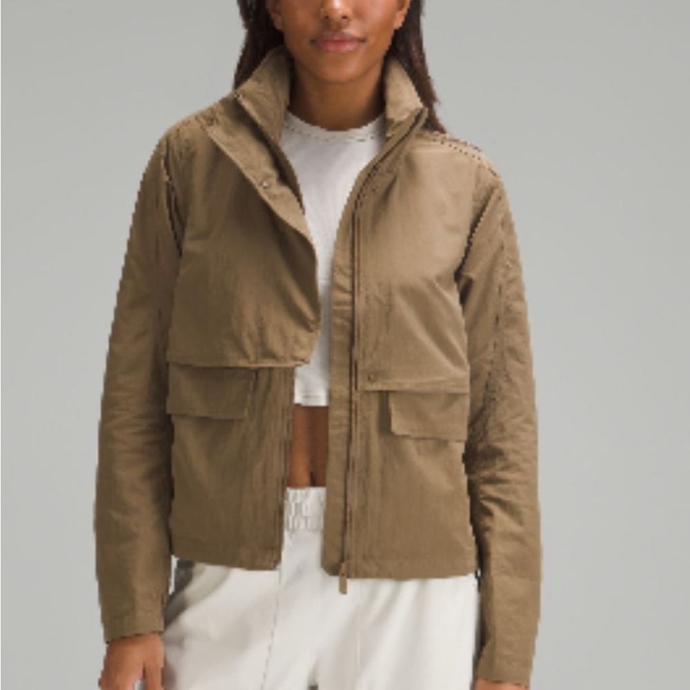 lululemon athletica Utility Jacket in Tan